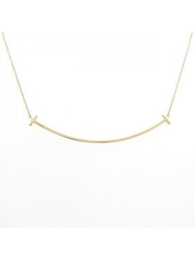 Tiffany & Co T Smile Large Necklace